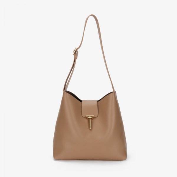 Women's Simple Bucket Bag Shoulder Bag